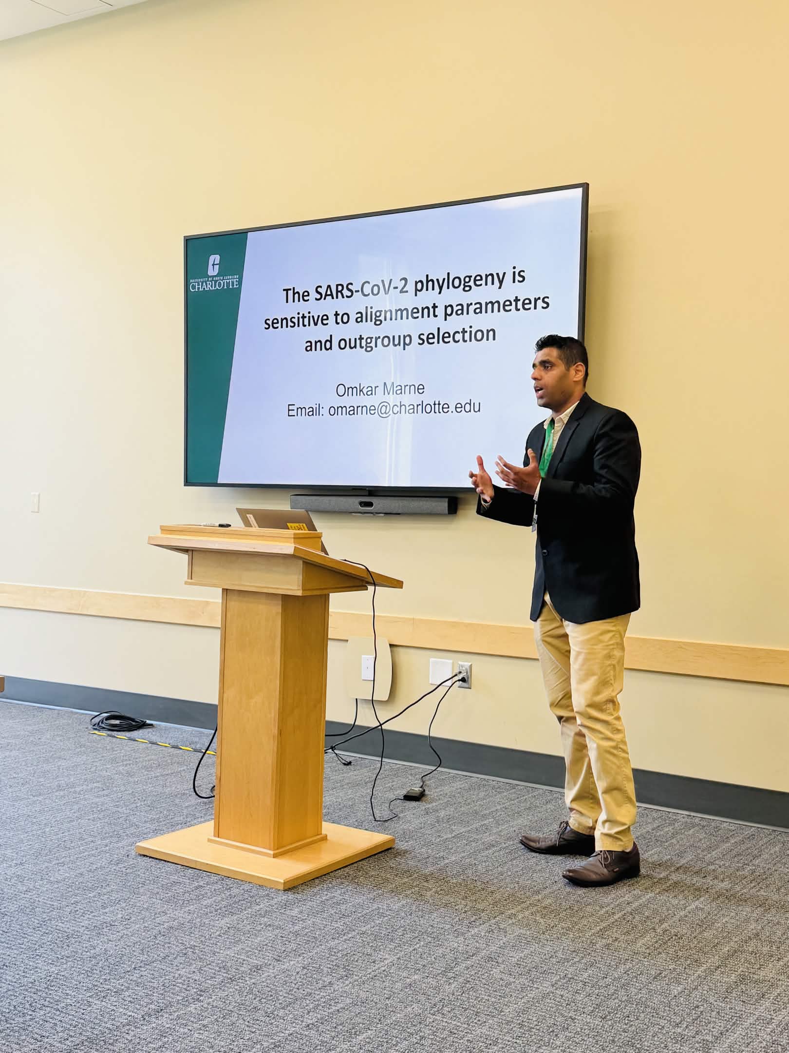 Omkar Marne at the GRS 2026