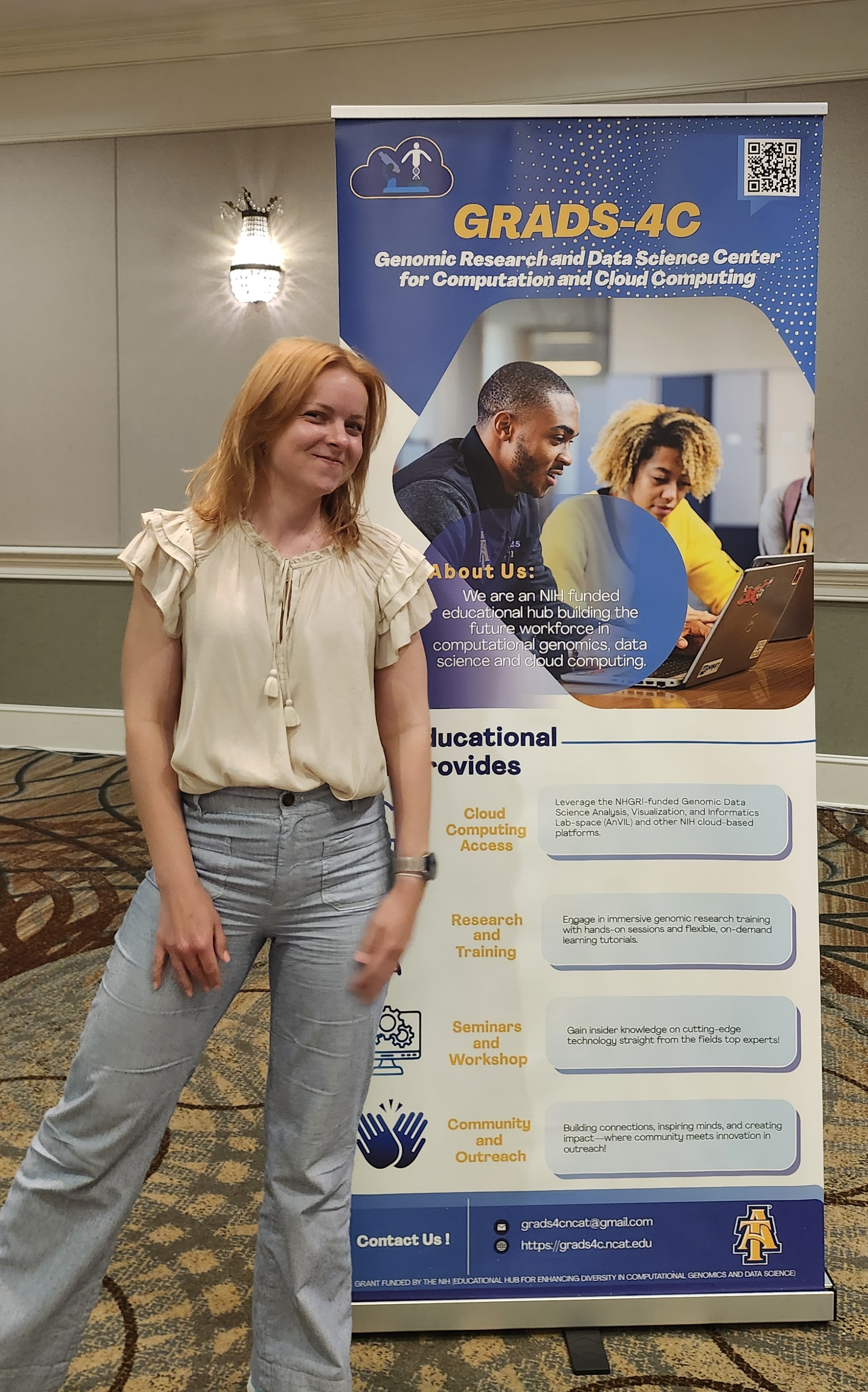 Anastasiia Duchenko at the GRADS-4C 2026